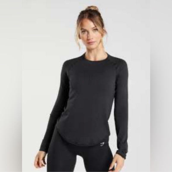 NWOT Gymshark Active Long Sleeve Mockneck Top small - Picture 1 of 5